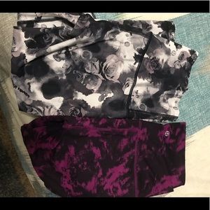 Lululemon wunder unders cropped